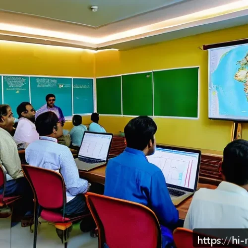 Home 12 지역개발 기술 자료 공유 - An interactive GIS digital mapping session in a community hall with Hindi-speaking planners and loca...